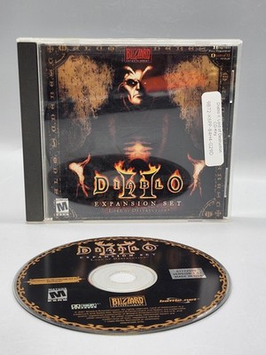 Diablo II Lord Of Destruction PC Mac CD-ROM Game Expansion Blizzard M RPG 2001
