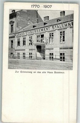 13566845 - Wien Gasthaus Grand Etablissement Stalehner Hernals 1908