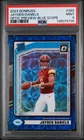 JAYDEN DANIELS #389 2024 DONRUSS OPTIC PREVIEW BLUE SCOPE PSA 9 RC