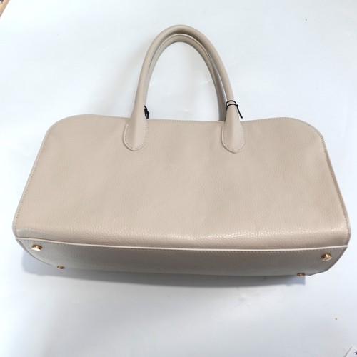 Claudia Firenze Women's NWT Cavallino Tote/Crossbody Ivory MSRP $398 Stain NWD - Picture 6 of 15