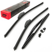 Scheibenwischer Set Vorne Hinten Frontwischer Heckwischer FüR Renault Kangoo I