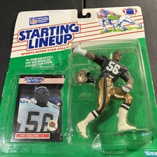 1989 Pat Swilling Starting Lineup  Opened But All Parts Included .  See Picture