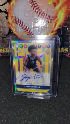 2024-25 TOPPS CHROME JAYLEN WELLS RC NEXT STOP AUTOGRAPH | eBay