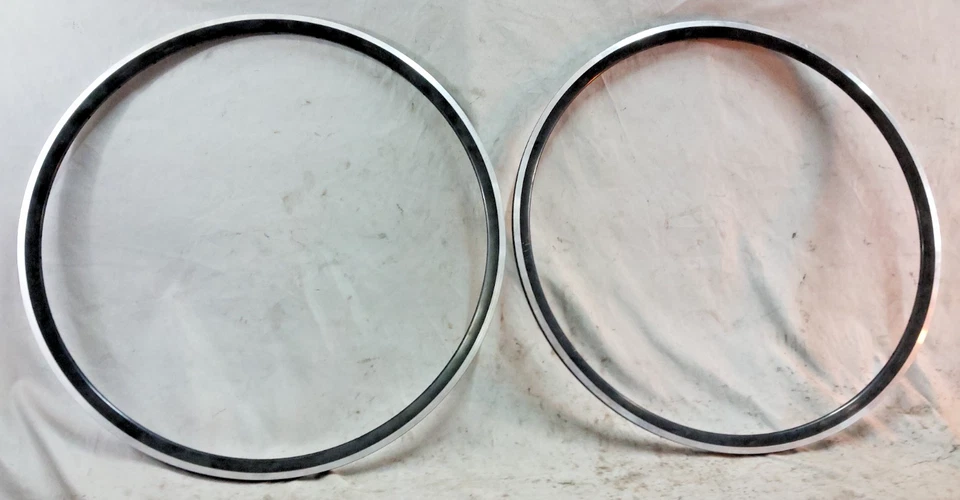 Juego de llantas de bicicleta de carretera Velocity Deep V 700c Aero Racing 32S tubulares hechas en EE. UU. 622ISO ~ Foto 2 de 4