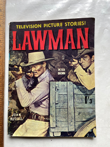 Lawman. Television Picture Stories-Australian Edition. 1962. Russell/Brown Cover