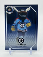 2025 Upper Deck National Hockey Card Day Mascot #5 Moose Winnipeg Jets M-5-10