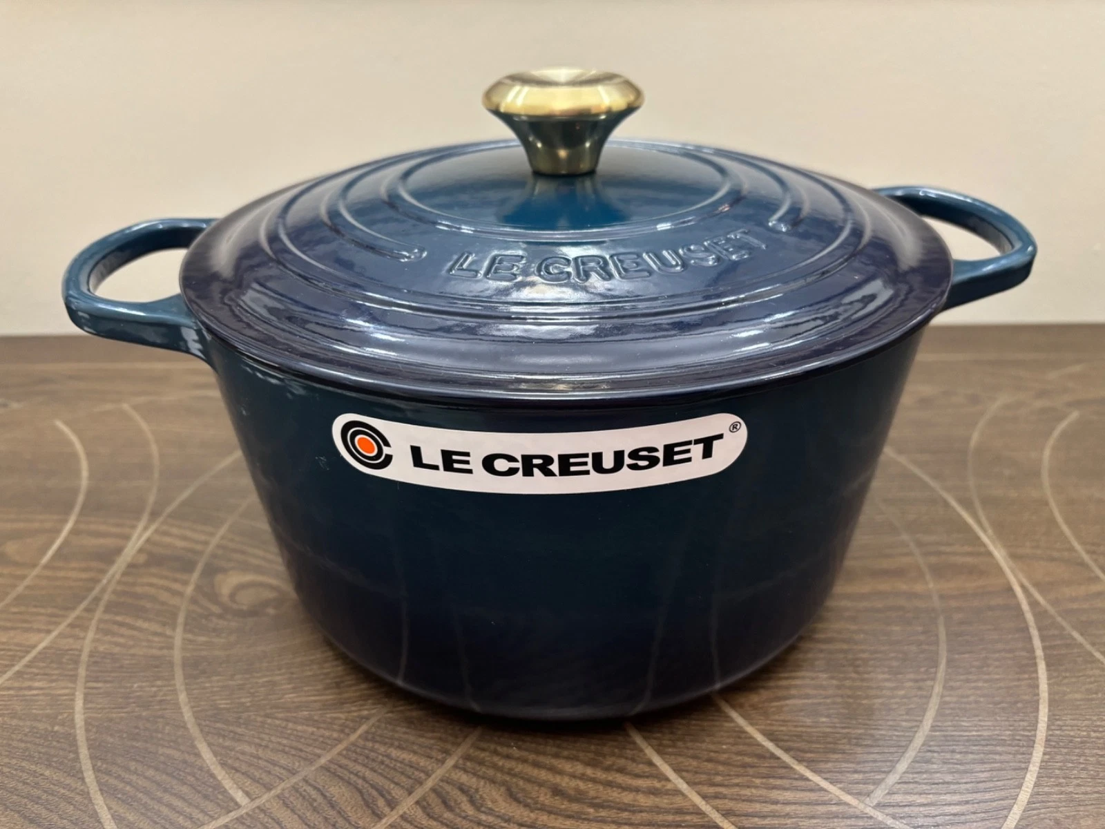 Le Creuset Signature Enameled Cast Iron Deep Round Oven, 6.5-Qt. Agave