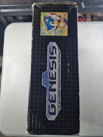 Sega Genesis Console Model 1601 Sonic The Hedgehog Bundle System In Box
