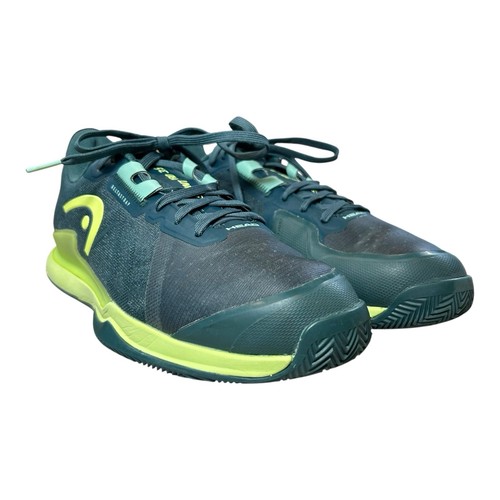 Head Sprint Pro 3.5 Clay Herren grün Laufen Tennis Pickleball Turnschuhe Größe 9,5 - Bild 2 von 11