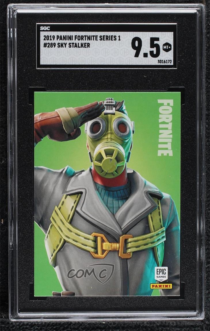 2019 Panini Fortnite Sky Stalker #289 SGC 9.5 Mint+ 2f4