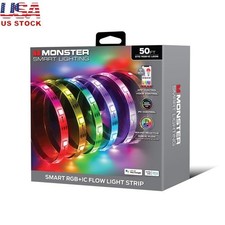 50ft LED Light Strip Multi-Color Sound Reactive Smart Control Razer Chroma New