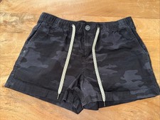 Vuori Women's Size Small Shorts Black Camo Ripstop Style VW364 Organic Cotton