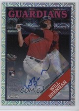 2023 Series 2 1988 Topps Chrome Silver Pack Mojo 271/299 Will Brennan Auto 0s55
