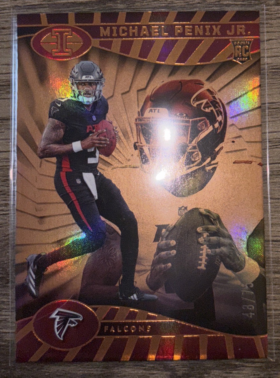 2024 Illusions TROPHY COLLECTION BRONZE 48/75 Michael Penix Jr. #4 FALCONS