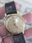 Omega Seamaster Vintage Swiss automatic watch, 14k Solid GOLD 500-GX6546, runs