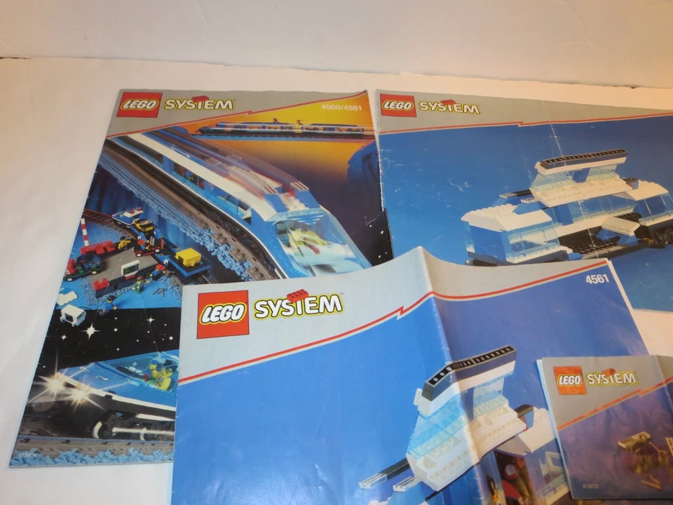 Lego 4561 Instructions Manuals Pamphlets Catalogs Lot x9 Trains Vintage 4188957 - Image 2 of 4