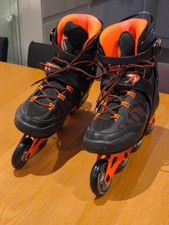 Inliner Schwarz/rot – Verstellbar Größe 31-34, ABEC 7 Kugellager, Ideal Für Einsteiger