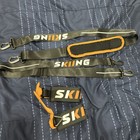 Skis & Poles Carrier Shoulder Strap - Hands-Free Ski Gear Transport