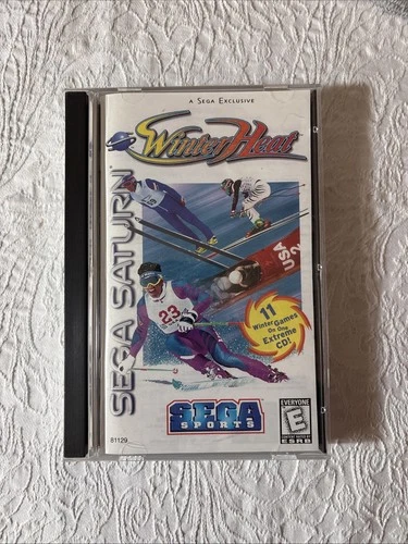 SEGA WinterHeat Sega Saturn Sports Winter Sports CIB. See Note Of Owner Tested