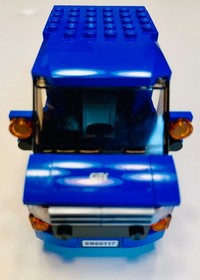 LEGO, CITY 60117, VAN & CARAVAN, ASSEMBLED, COMPLETE, BOX+MANUALS+FIGS