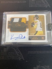 2022 Panini One Kenny Pickett Copper RPA /35 Rookie Dual Patch Auto RC Steelers