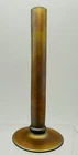 Steuben Gold Aurene Stick Vase 6”