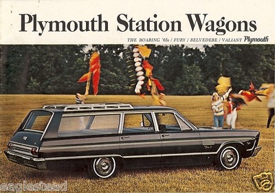 Auto Brochure - Plymouth - Station Wagons Fury Belvedere Valiant - 1965 (AB89)
