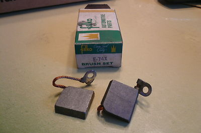 Filko E-74X Brush Set Checker Dodge Valiant Rambler Kaiser Studebake NOS Vintage