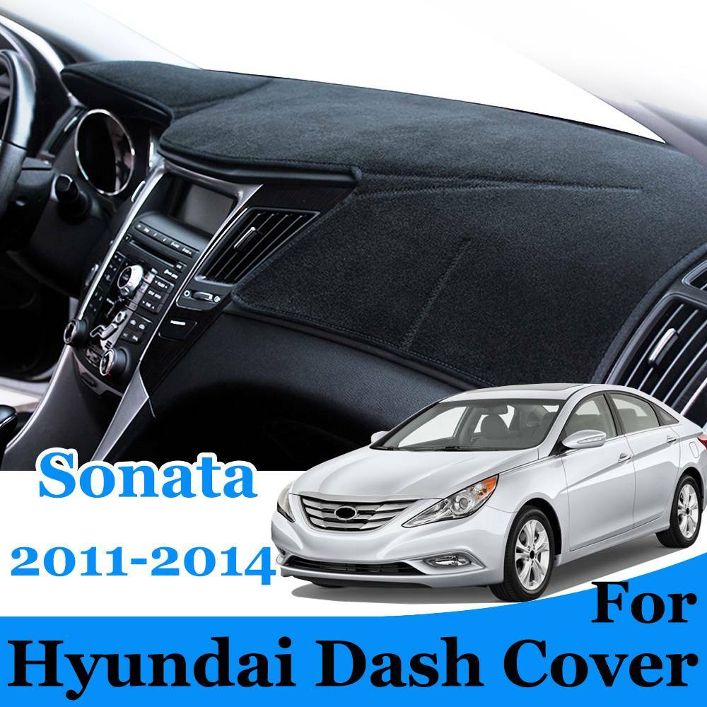 For Hyundai Sonata Dash Cover Mat Dashmat 2011 2012 2013 2014 Black | eBay
