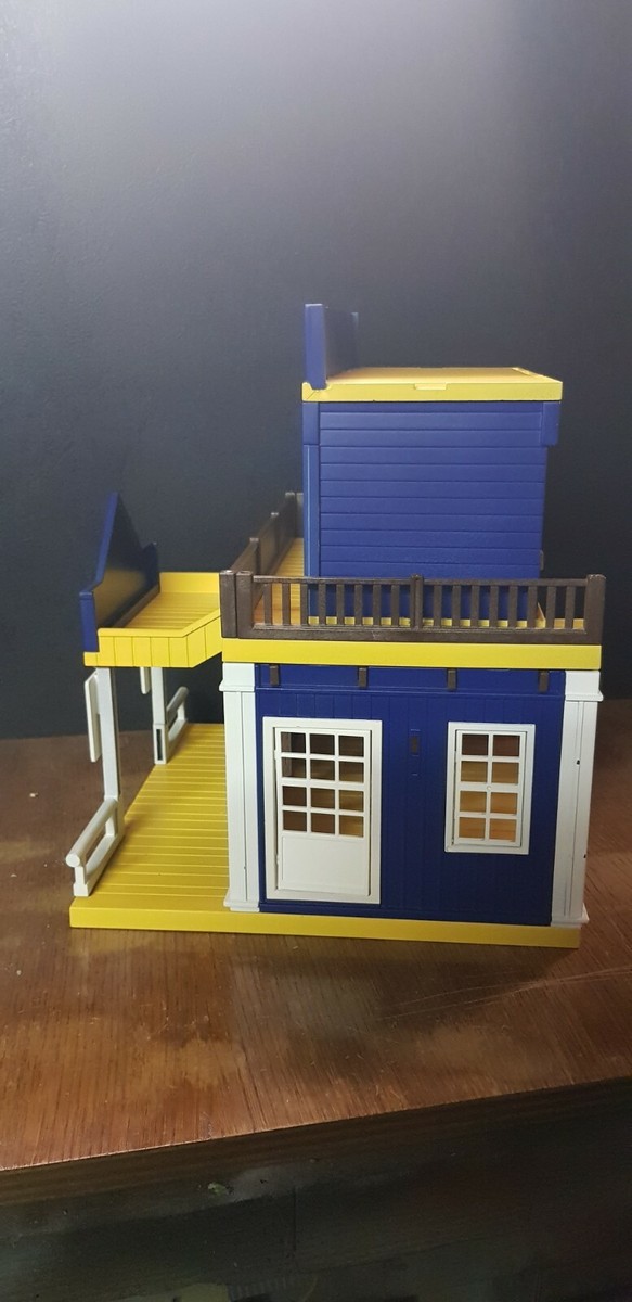 PLAYMOBIL PIÈCE 3425/3461/3426 Porte Vintage Jaune Saloon/Miners Hôtel EUR 3,99 - FR