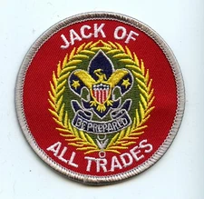"Jack of All Trades" commissioner patch.  Joke/spoof patch