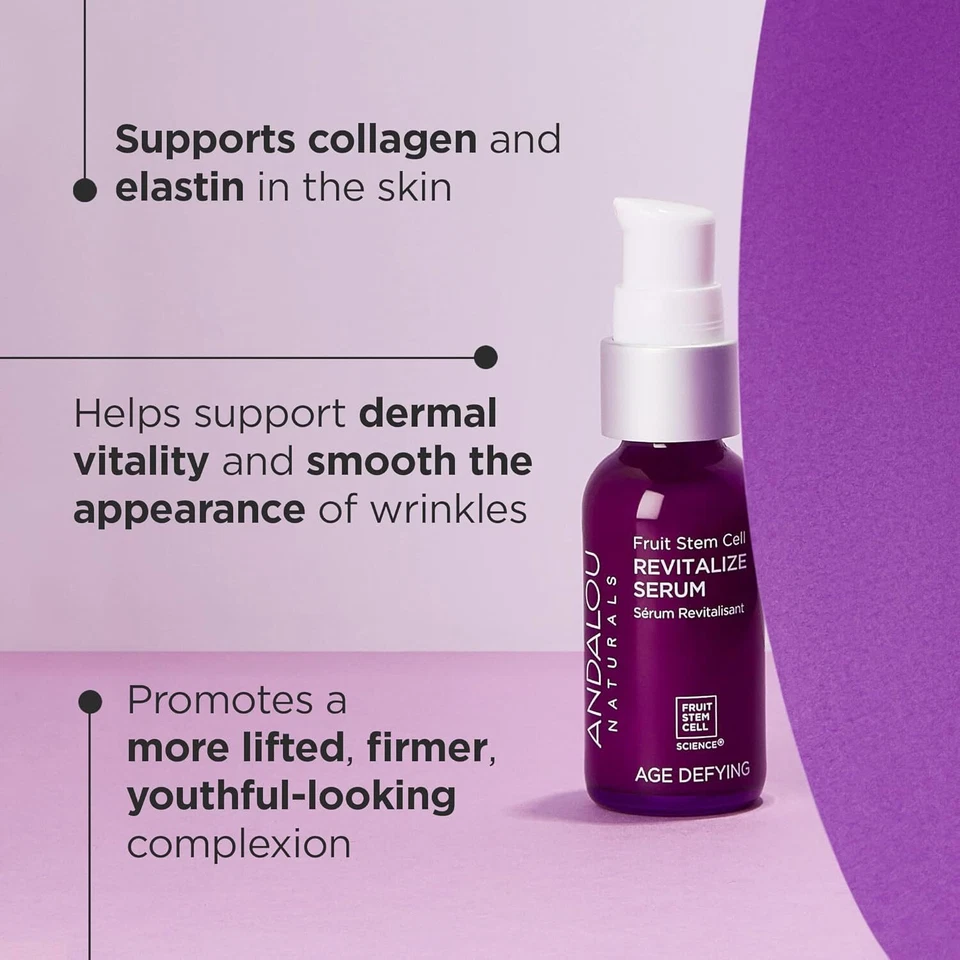 Andalou Naturals Fruit Stem Cell Revitalize Serum, 1.1 Fl Oz - Image 2 of 4