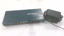 NETGEAR MODEL FS108 FAST ETHERNET SWITCH, DESKTOP HIGH SPEED 8-PORT 10/100 MBPS