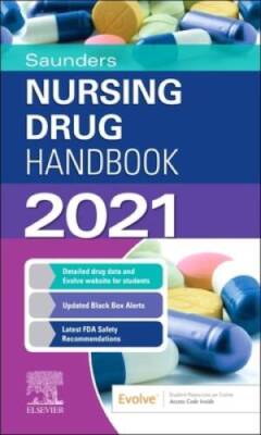 Saunders Nursing Drug Handbook 2021 - Paperback - GOOD