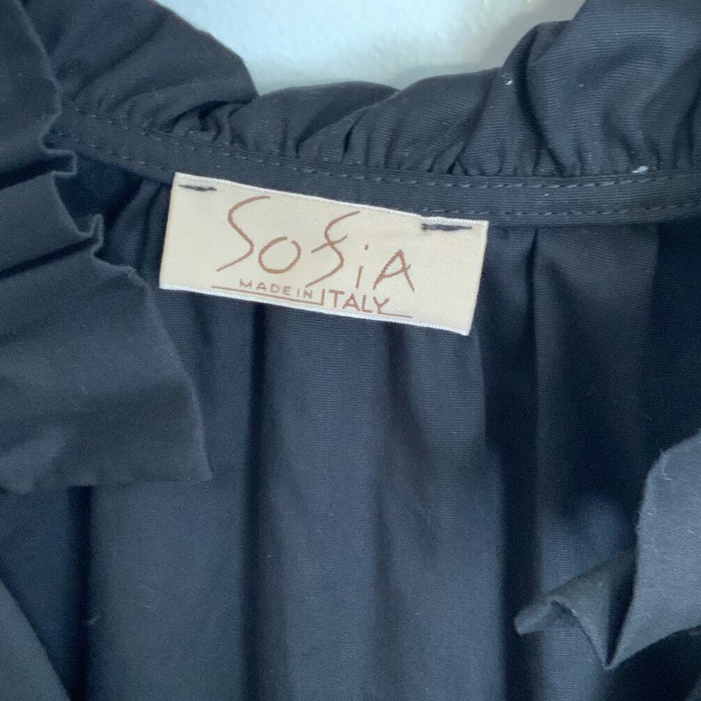 Sofia Black Blouse - image 2