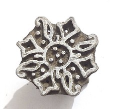 Wooden hand carved Printing Stamp Block for Fabrics Printing ZEFB-117