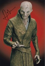 ANDY SERKIS signed Autogramm 20x30cm STAR WARS in Person autograph COA