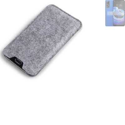 Schutzhülle für HTC Wildfire E3 Lite Filz Case Sleeve Tasche Pouch