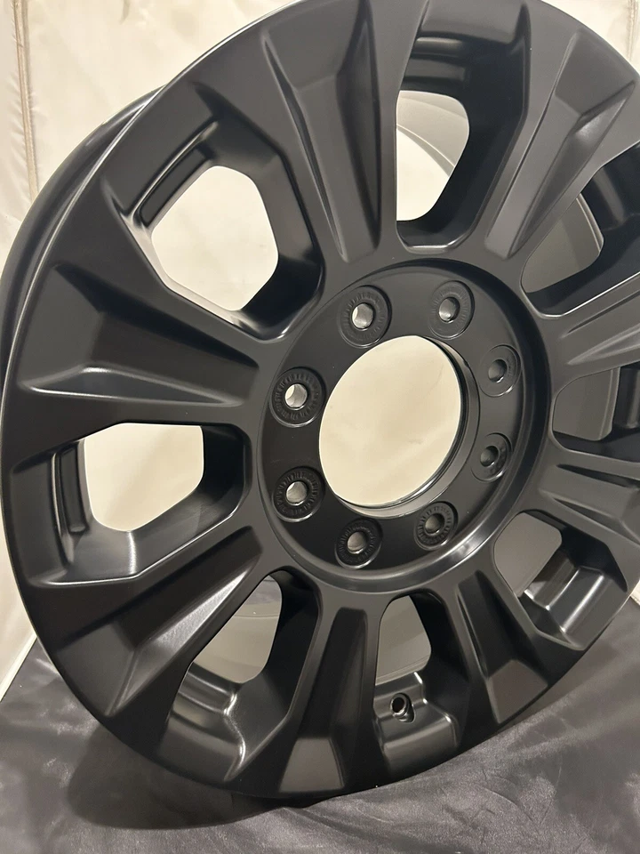 WHEEL FORD SUPER DUTY 2022 F250 F350 TREMOR FACTORY OEM 18" RIM New Black Stock - Image 2 of 4