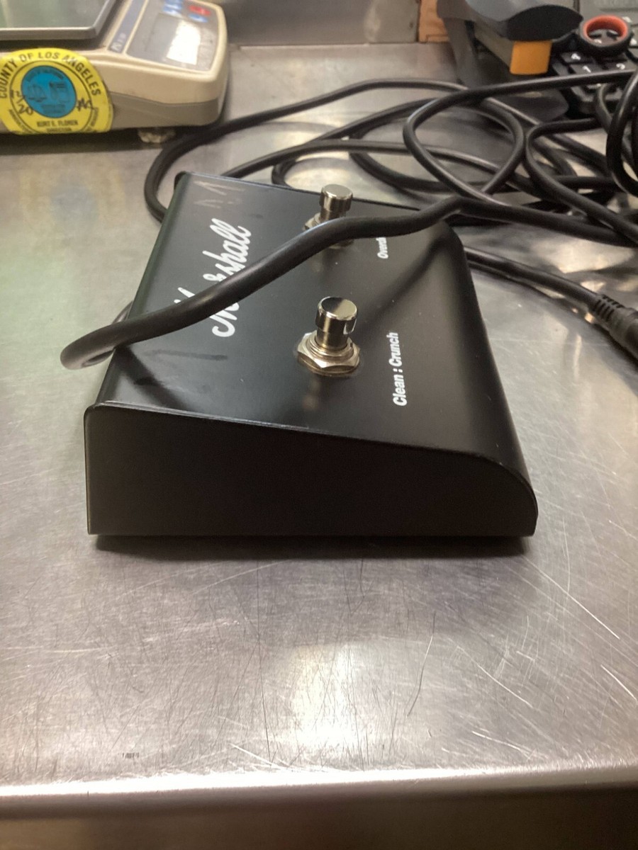 Marshall PEDL-90010 Crunch/Overdrive 2-Button Footswitch Pedal for