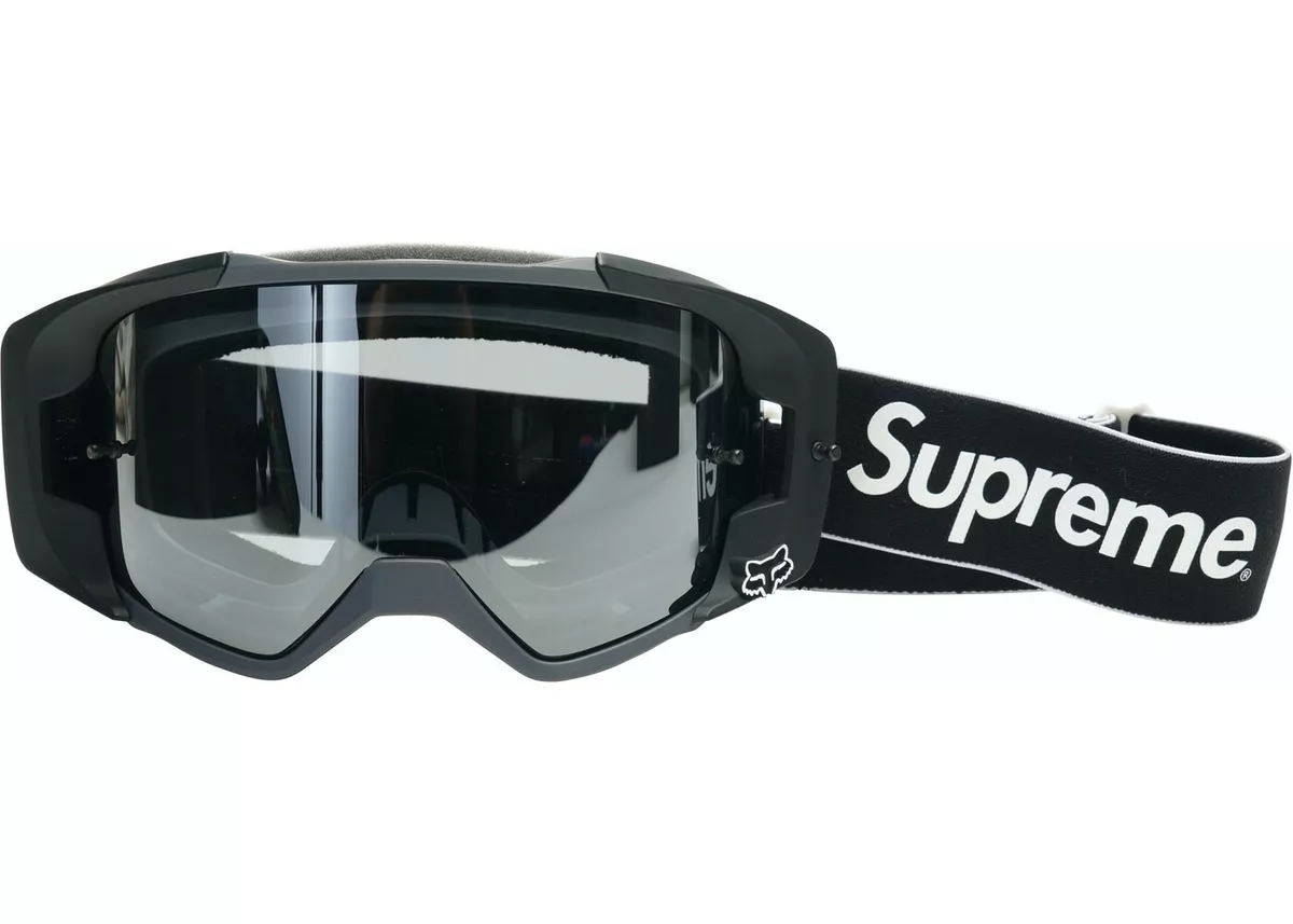Supreme Fox Racing Vue Goggles Black Pristine Brand new in box 10