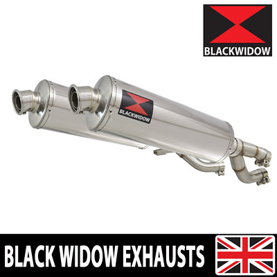 VMAX1200 V-MAX 1200 1984-2007 Auspuff Schalldämpfer Kit 400 mm ovale Enddosen 400SS