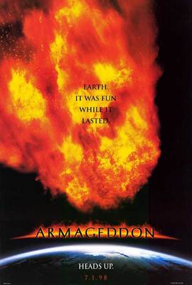 ARMAGEDDON Movie POSTER 27x40 B Erik Per Sullivan Bruce Willis Ben Affleck Billy