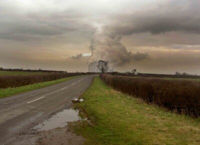 Foto 6x4 Steam up am Cottam Kraftwerk Woodbeck um 2009