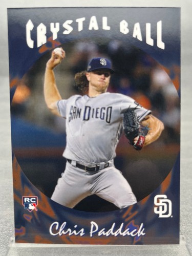 2019 TBT Set #31 - #184 Chris Paddack RC 1995 Topps Stadium Club - Crystal Ball - 第 1/2 張圖片