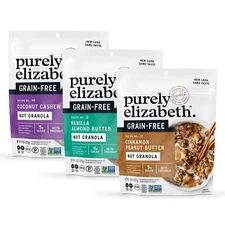 Purely Elizabeth Keto Granola Best Sellers Variety Pack Made with Nuts and Se...