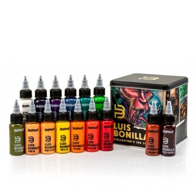 RADIANT COLORS Radiant Color Tattoo Ink Collection(LUIS BONILLA, ORIENT CHING, CARLOX ANGARITA)