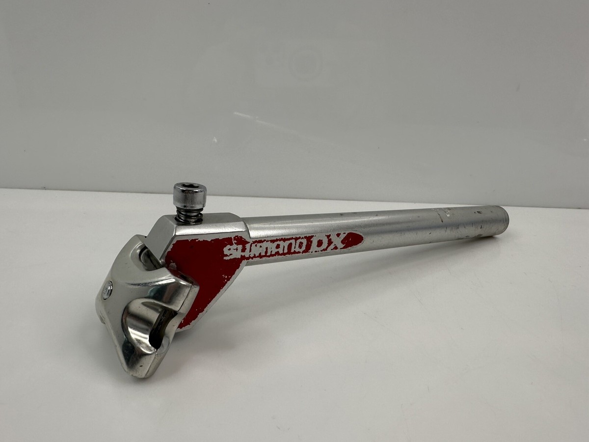 Rare Vintage 1980 Shimano DX BMX Racing Seatpost 22.2 11 Rare Vintage 1980 Shimano DX BMX Racing Seatpost 22.2 11
