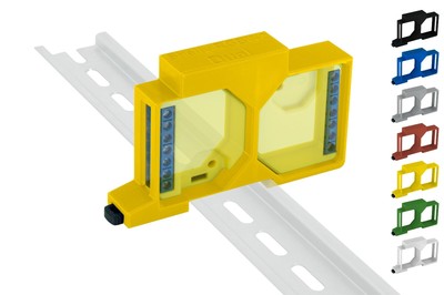 Hutschienenhalter/Adapter Dual für Shelly RGBW2 DIN Rail bracket (35mm)