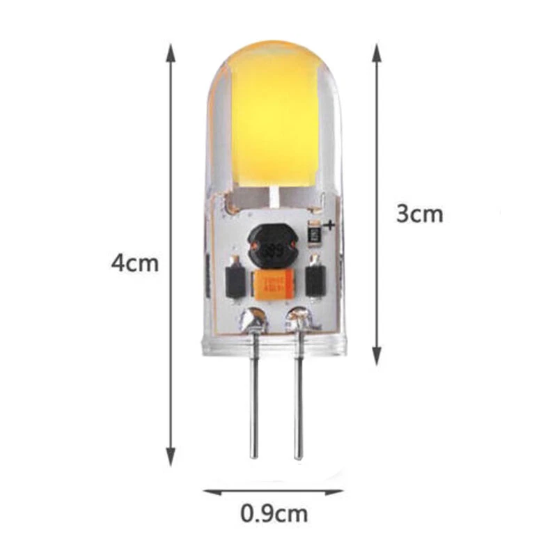 2X GY6.35 LED COB Lamp 5W Dimmable Pin Base Bulb Cold White AC12V - Image 3 of 4
